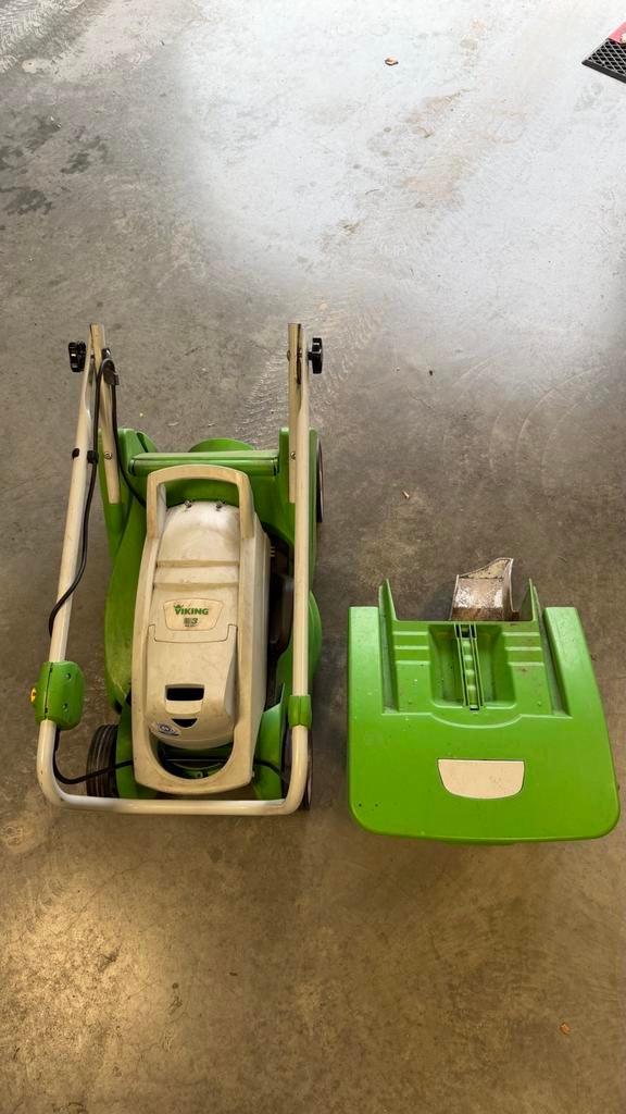 Viking 3 grasmaaier op accu voor onderdelen, Enlèvement, Utilisé