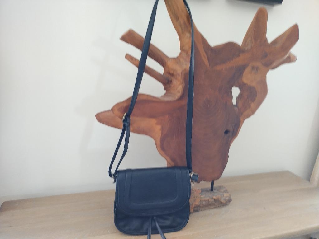 Handtas Mandoline zwart, Ophalen, Zo goed als nieuw, Zwart, Handtas