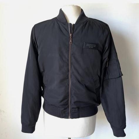 SpaceX bomberjack (maat M) zwart limited edition RARE, Kleding | Heren, Jassen | Zomer, Zo goed als nieuw, Maat 48/50 (M), Zwart