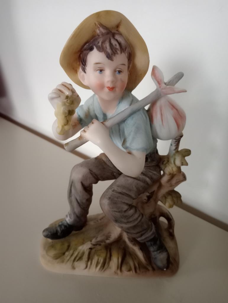 Statues vintage en porcelaine, Enlèvement ou Envoi, Comme neuf, Autres types