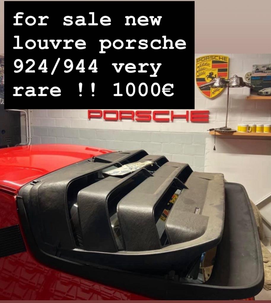 Te koop autoplas louvre / katzentreppe porsche 924 .944, Ophalen, Porsche