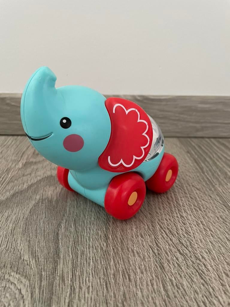 Fisher Price rijdende olifant met balletjes, Kinderen en Baby's, Speelgoed | Fisher-Price, Ophalen, Zo goed als nieuw