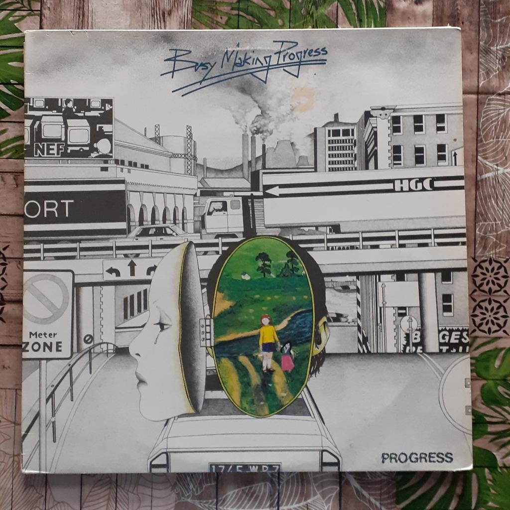 LP Progress - Busy making progress, Ophalen of Verzenden, Gebruikt, 12 inch