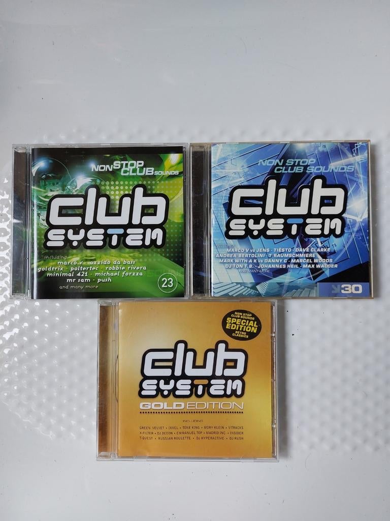 CLUB SYSTEM 23 + 30 + GOLD Edition, CD & DVD, Envoi