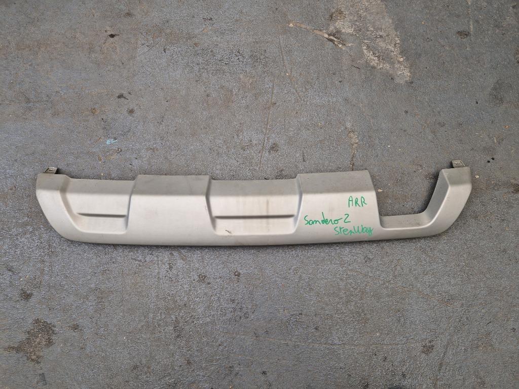 Jupe pare choc arriere DACIA SANDERO spoiler diffuseur bas, Auto-onderdelen, Carrosserie, Dacia, Voor, Ophalen of Verzenden