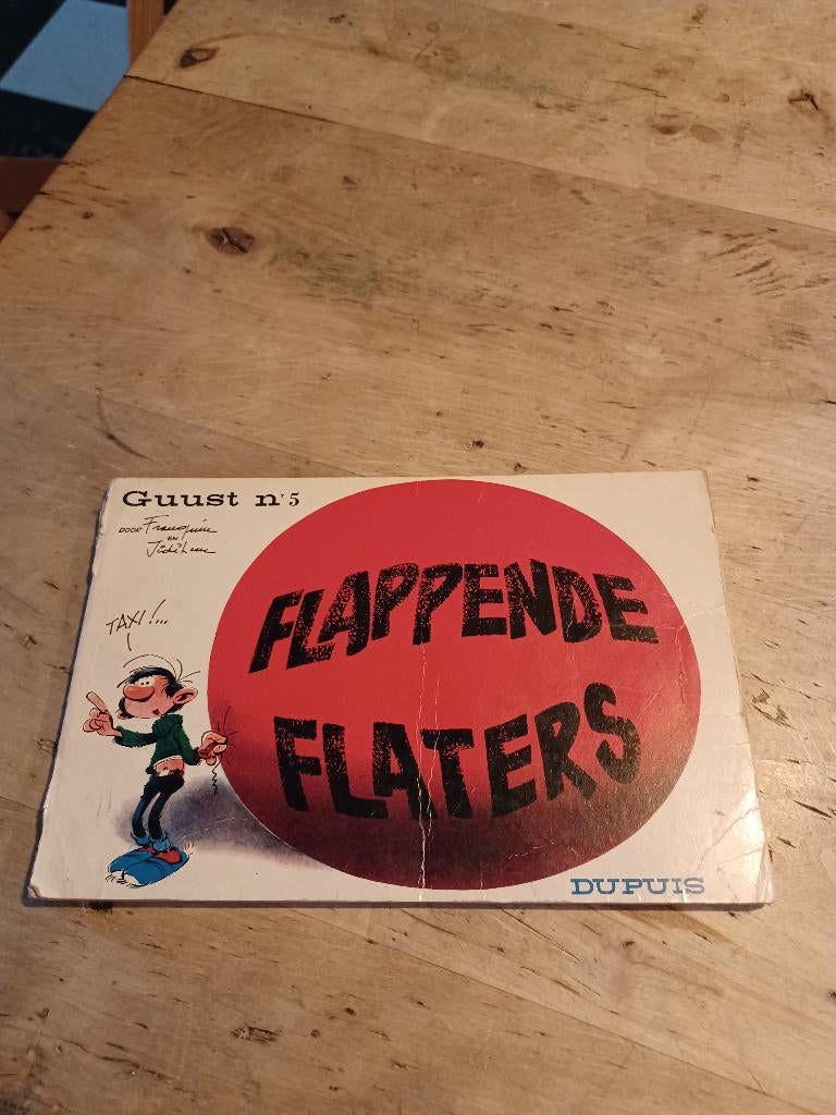 Stripverhaal Guust Flater, Enlèvement ou Envoi