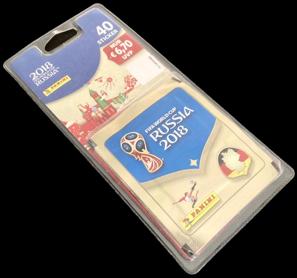 Panini WK 2018 Russia Rusland Blister Mbappe Zakjes Sticker, Verzenden, Nieuw