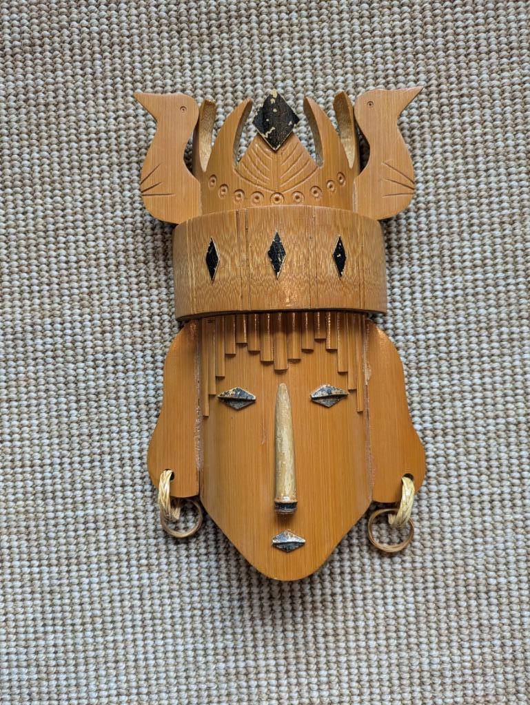 Masker uit hout, Antiek en Kunst, Antiek | Keramiek en Aardewerk, Ophalen of Verzenden