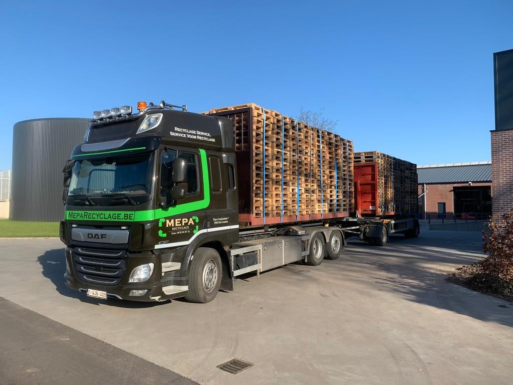 EUR paletten, houten paletten.️, Ophalen, Gebruikt, Overige houtsoorten, Pallet