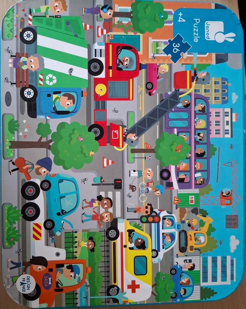 Puzzel janod 36 stukken, Ophalen