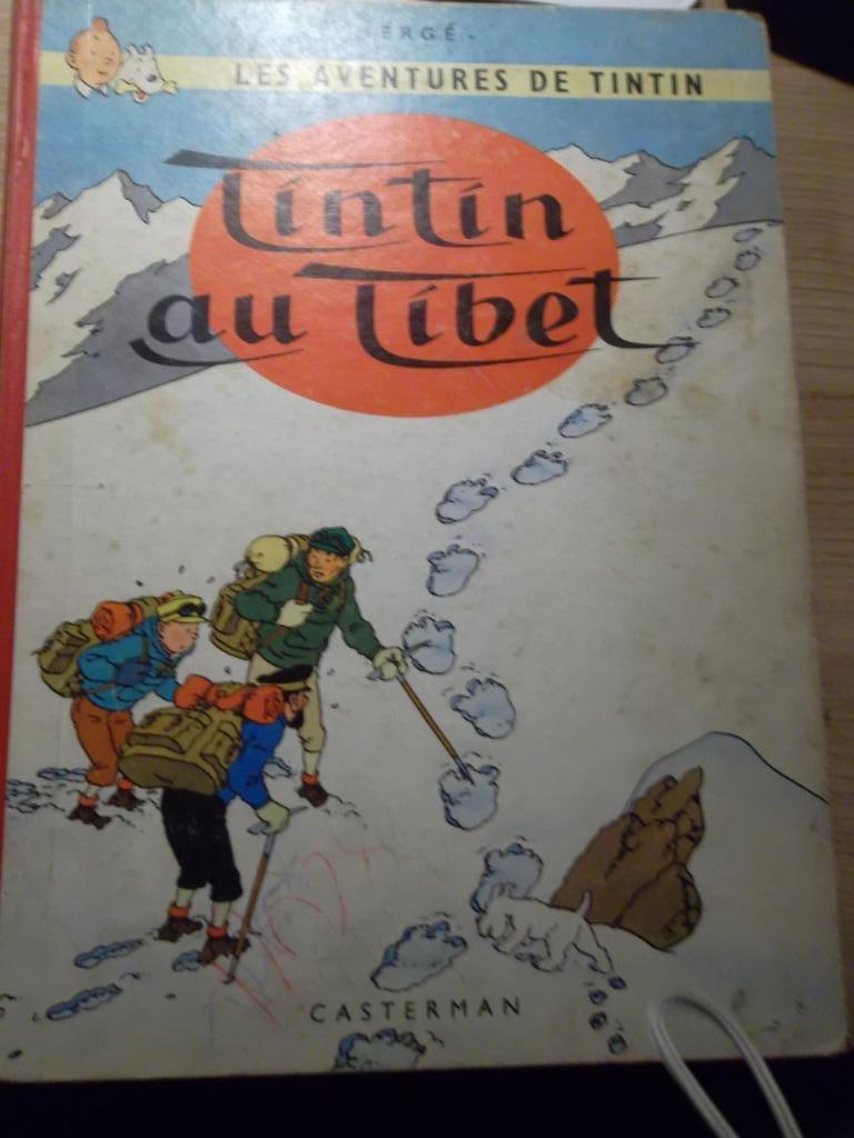 Tintin au Tibet, Enlèvement ou Envoi, Tintin, Utilisé, Livre ou Jeu