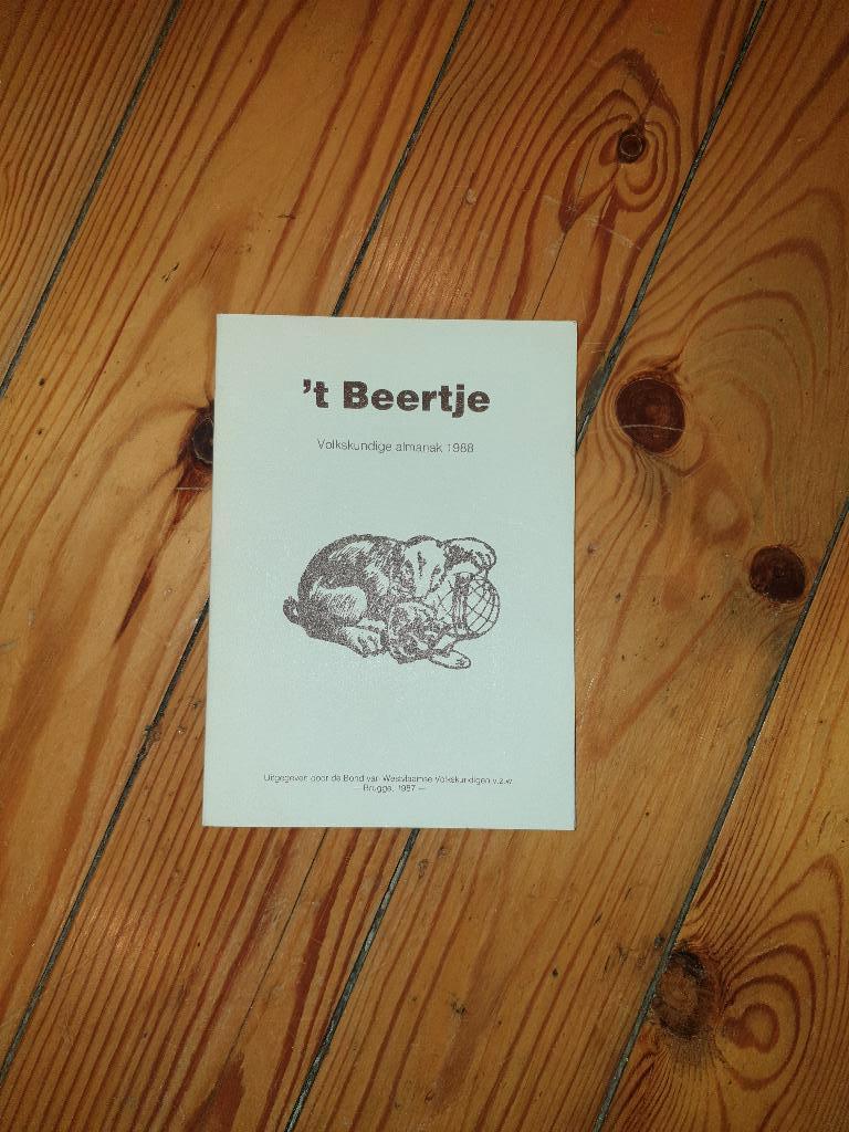't Beertje Volkskundige almanak 1988, Ophalen of Verzenden