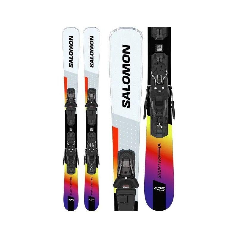 Lames à neige Salomon E Shortmax 125 cm - Nouveau modèle 202, Sports & Fitness, Ski & Ski de fond, Neuf, Skis, Salomon, Carving