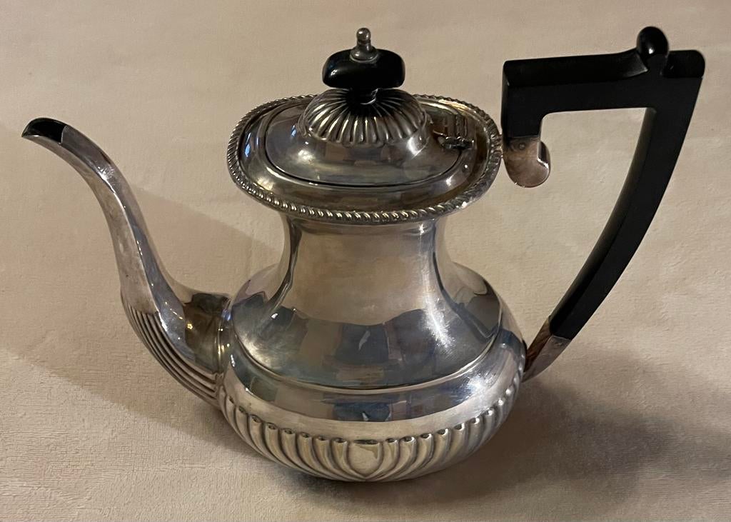 Verseuse en métal argenté–Style Empire/Art Déco, Enlèvement ou Envoi, Argent