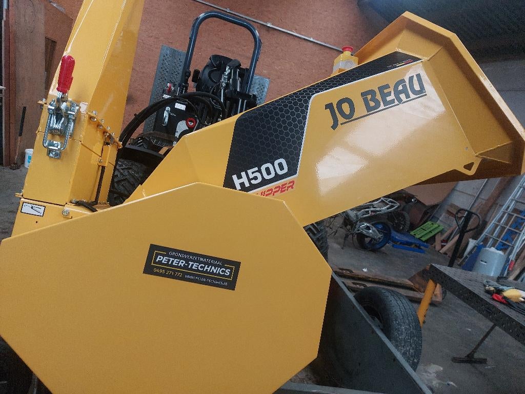 Jo Beau H500 takkenhakselaar, Ophalen, Zo goed als nieuw