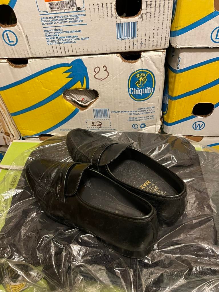 Zwarte mocassins  Brooke Tayler schoenen maat 44, Ophalen
