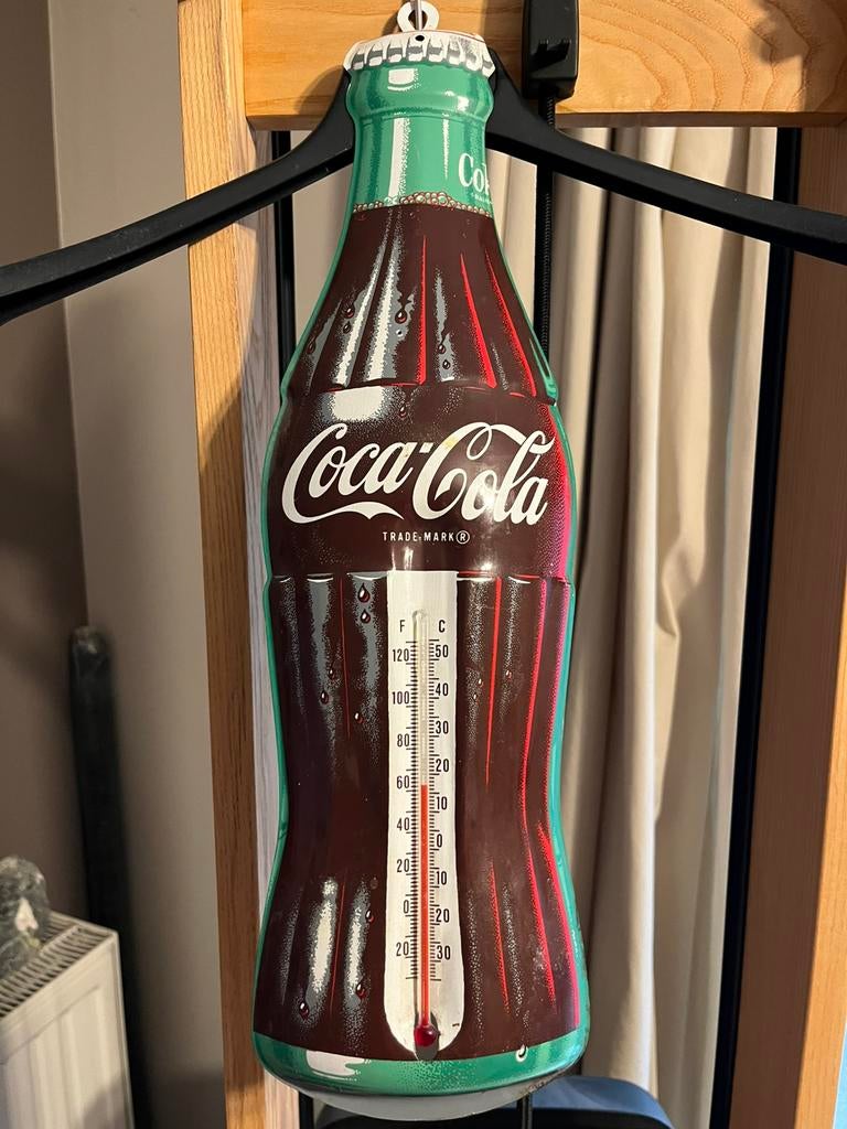 Thermomètre Coca-cola mural en 3d, Collections, Enlèvement, Utilisé