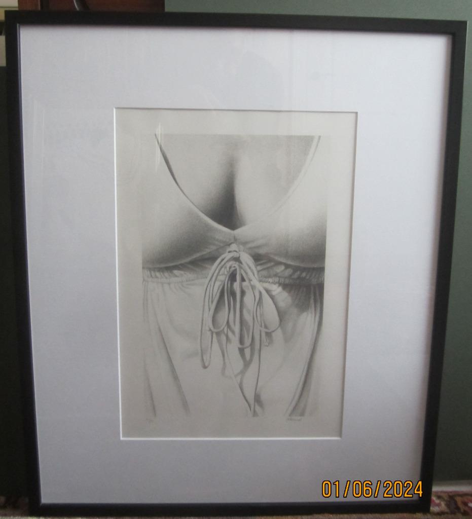 "Décolleté" - Roger Wittevrongel (1933), Antiek en Kunst, Kunst | Litho's en Zeefdrukken, Ophalen