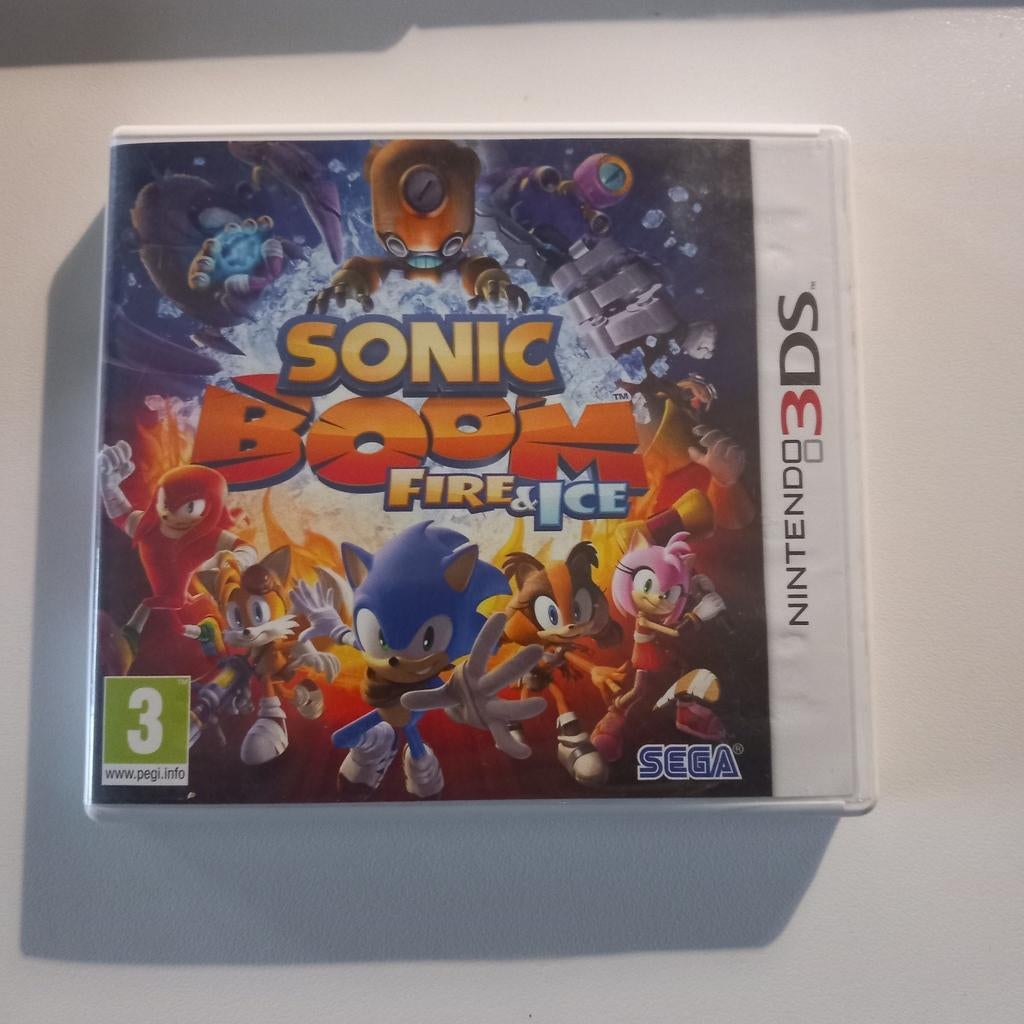 Sonic Boom Fire & Ice Nintendo 2ds/3ds, Ophalen of Verzenden, Zo goed als nieuw