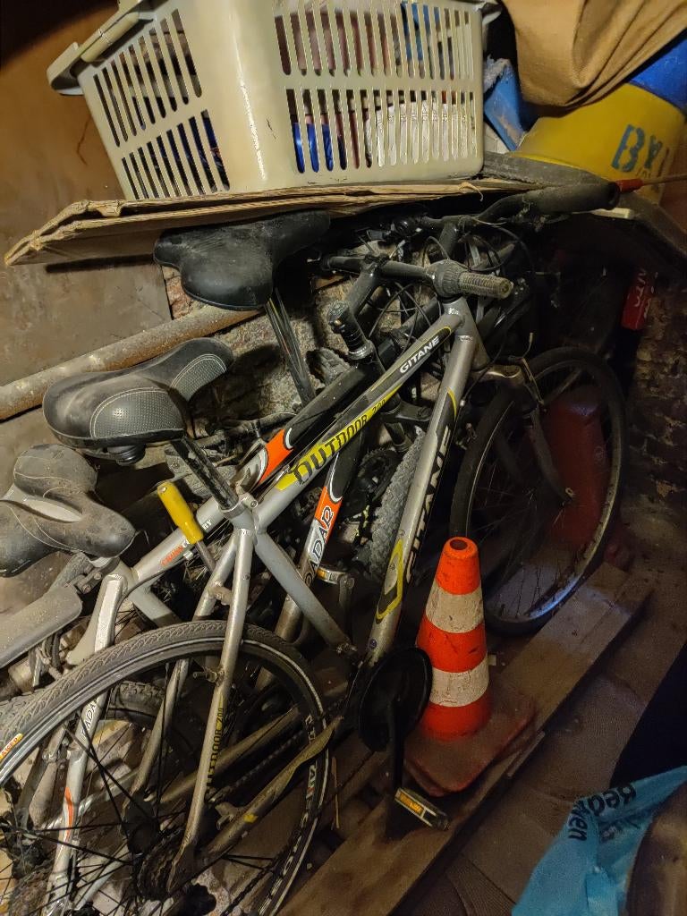 2 vélos à vendre à restaurer style moutain bike, Enlèvement, Utilisé