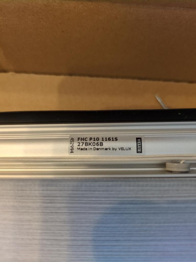 Velux rolgordijn FHC P10 1161S ORANJE, Ophalen, Nieuw, Overige kleuren