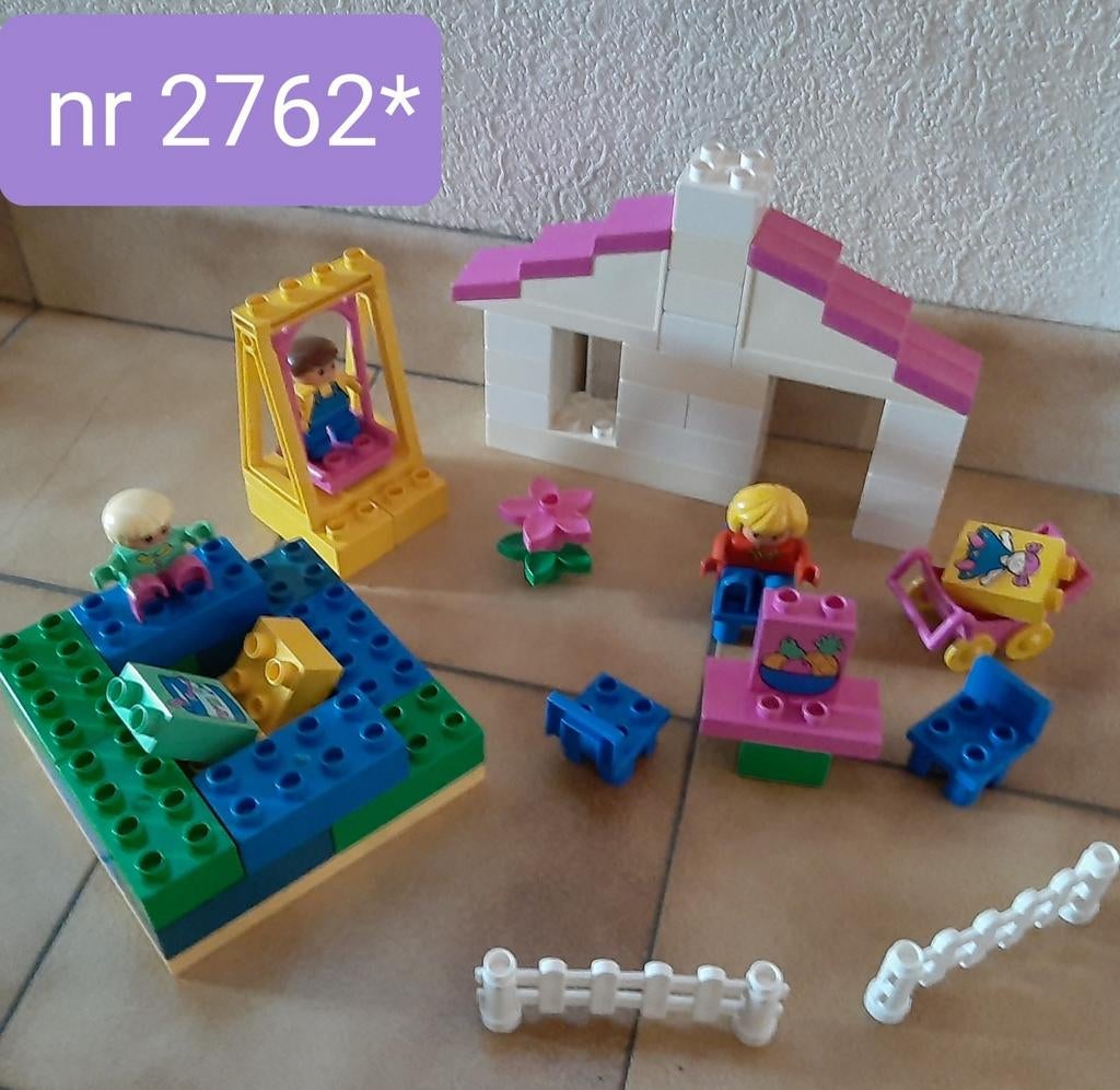 Lego duplo: Speelset nr 2762*, Ophalen of Verzenden, Zo goed als nieuw, Duplo