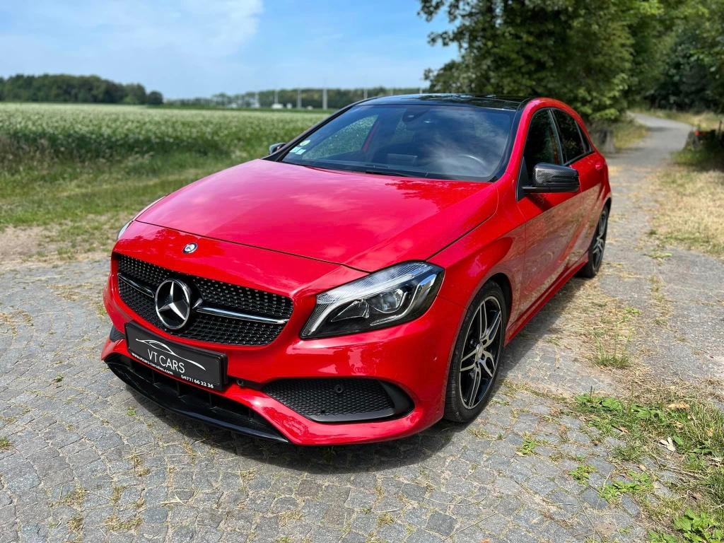 Mercedes A200 / AMG LINE / AUTOMAAT / FULL LED / NAVI / GARA, Auto's, Mercedes-Benz, 103 g/km, Alcantara, Bedrijf, USB