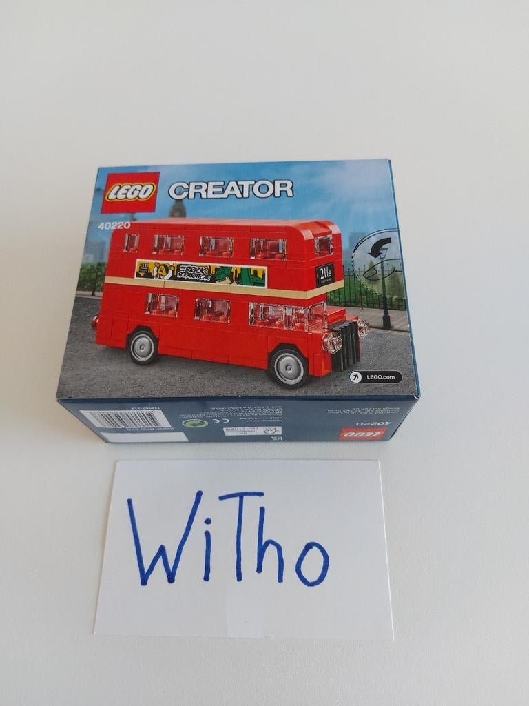 Lego #40220 mini London Bus, Ophalen of Verzenden, Nieuw, Complete set, Lego