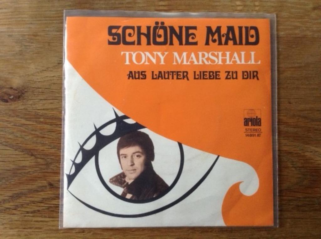 single tony marshall, Ophalen of Verzenden, 7 inch, Pop, Single