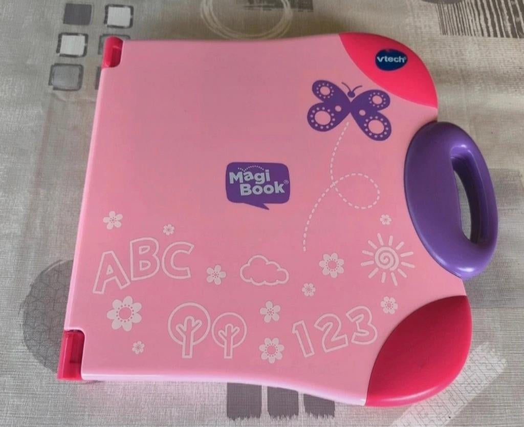 VTech Magibook Starter Pack Roze + demoboek - Interactief, Enlèvement ou Envoi, Utilisé