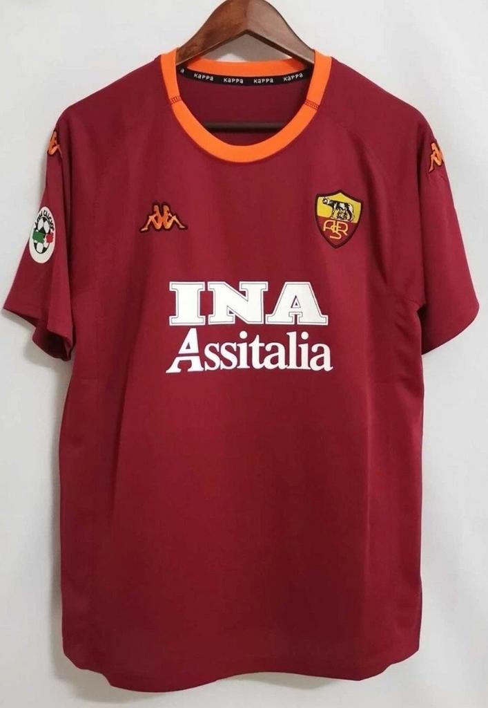 AS Roma Totti Voetbal Thuisshirt Origineel Nieuw 2001, Sport en Fitness, Verzenden