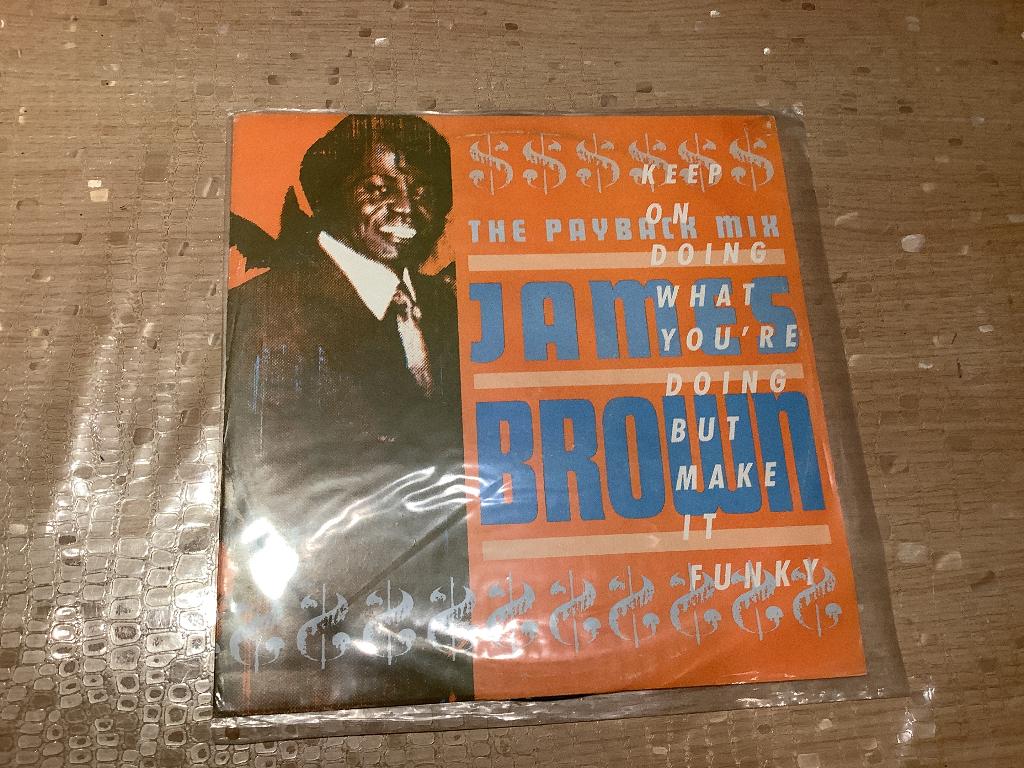 Maxi 45 tours vinyles james brown, CD & DVD, Enlèvement, Utilisé, 12 pouces