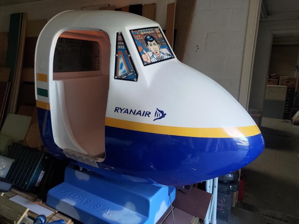 Kinderrit Ryanair, Verzamelen, Luchtvaart en Vliegtuigspotten, Zo goed als nieuw, Ophalen