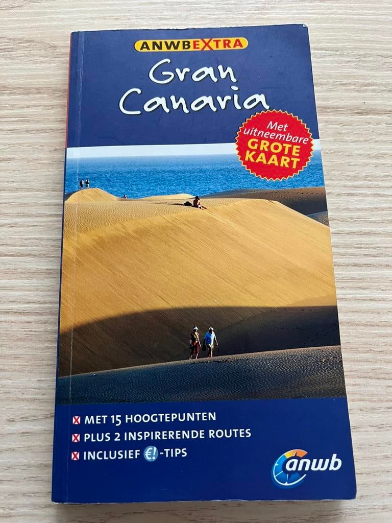 ANWB reisgids Gran Canaria- Opgelet zonder uitneembare kaart, Livres, Guides touristiques, Guide ou Livre de voyage, Enlèvement ou Envoi