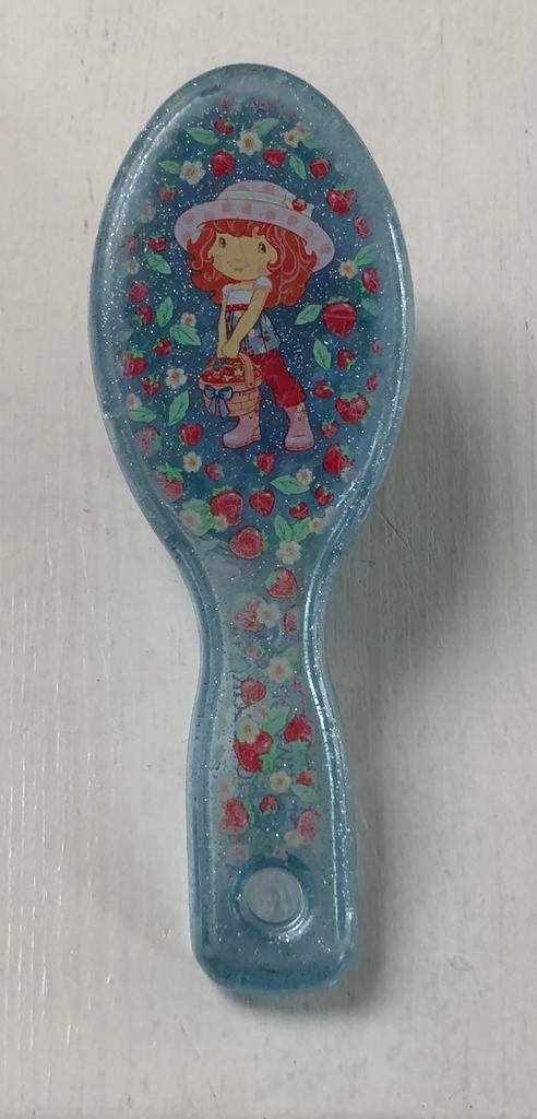 lichtblauw borsteltje Strawberry Shortcake, Kinderen en Baby's, Ophalen of Verzenden, Gebruikt