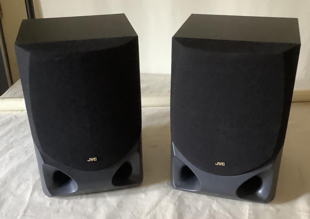 Haut-parleurs bass-reflex JVC Type : SP-D301, TV, Hi-fi & Vidéo, Enceintes, Enlèvement ou Envoi, JVC, 60 à 120 watts, Comme neuf