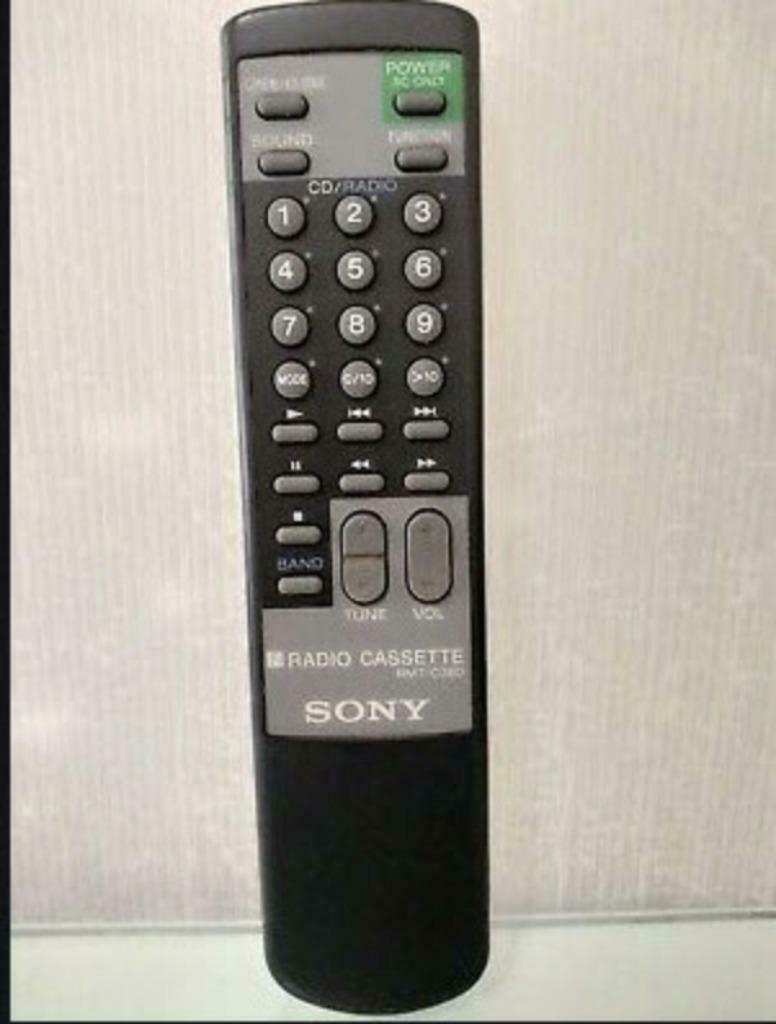 Afstandsbediening Sony rmt-c380, Ophalen of Verzenden, Gebruikt, Cassettedeck, Sony