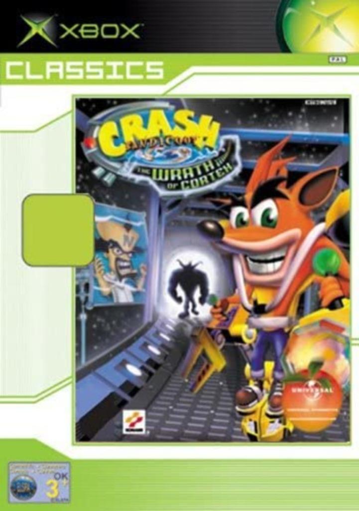 Crash Bandicoot The Wrath of Cortex Classic (zonder boekje), Games en Spelcomputers, Gebruikt, 1 speler, Ophalen of Verzenden