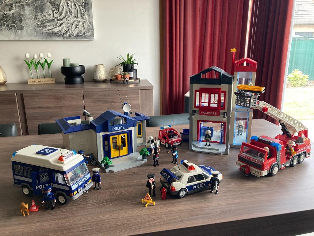 Playmobil - Brandweer en Politie, Ophalen of Verzenden