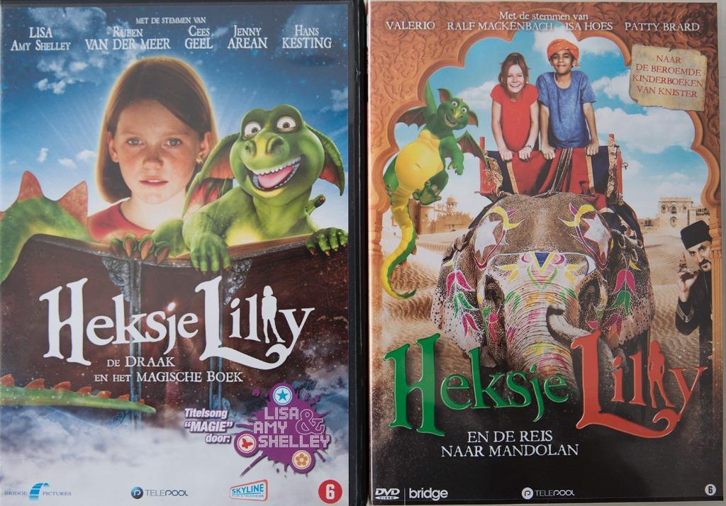 2 dvd heksje lilli de draak en het magische boek en de reis, Ophalen of Verzenden, Avontuur, Film