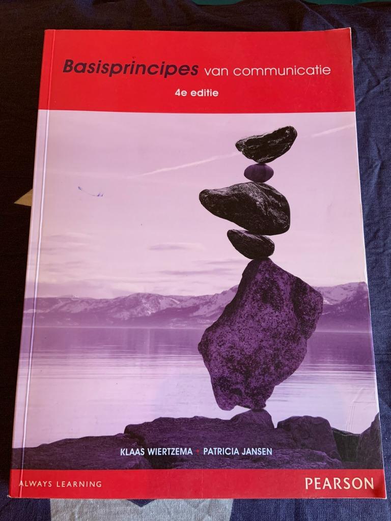Basisprincipes van communicatie, Boeken, Ophalen of Verzenden, Nieuw