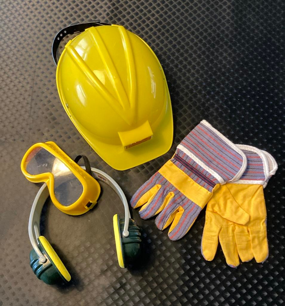 Beschermingshelm toebehoren // bouwgereedschap, Ophalen, Zo goed als nieuw