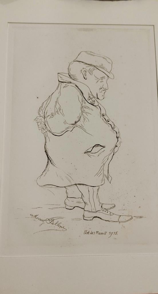 Ets karikatuur april 1915, Enlèvement ou Envoi