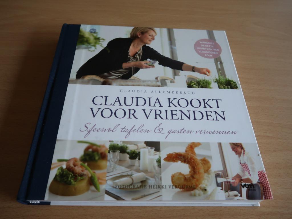 Claudia kookt voor vrienden, Boeken, Kookboeken, Ophalen