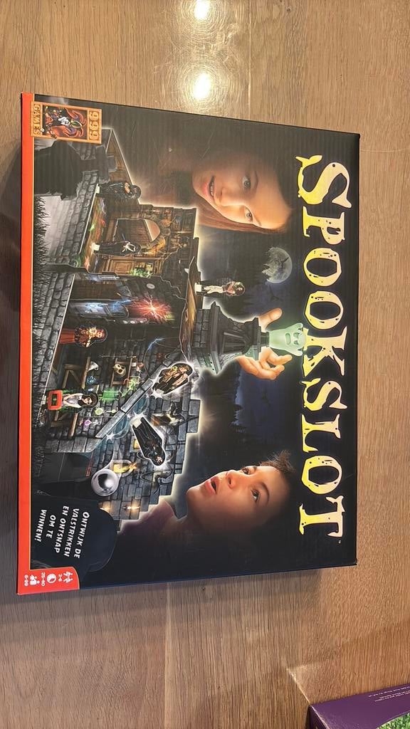 Spookslot, Hobby en Vrije tijd, Gezelschapsspellen | Bordspellen, Vijf spelers of meer, Ophalen, Zo goed als nieuw