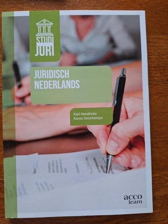 Juridisch Nederlands - Hendrickx & Deschamps, Boeken, Ophalen of Verzenden, Nieuw, Munter