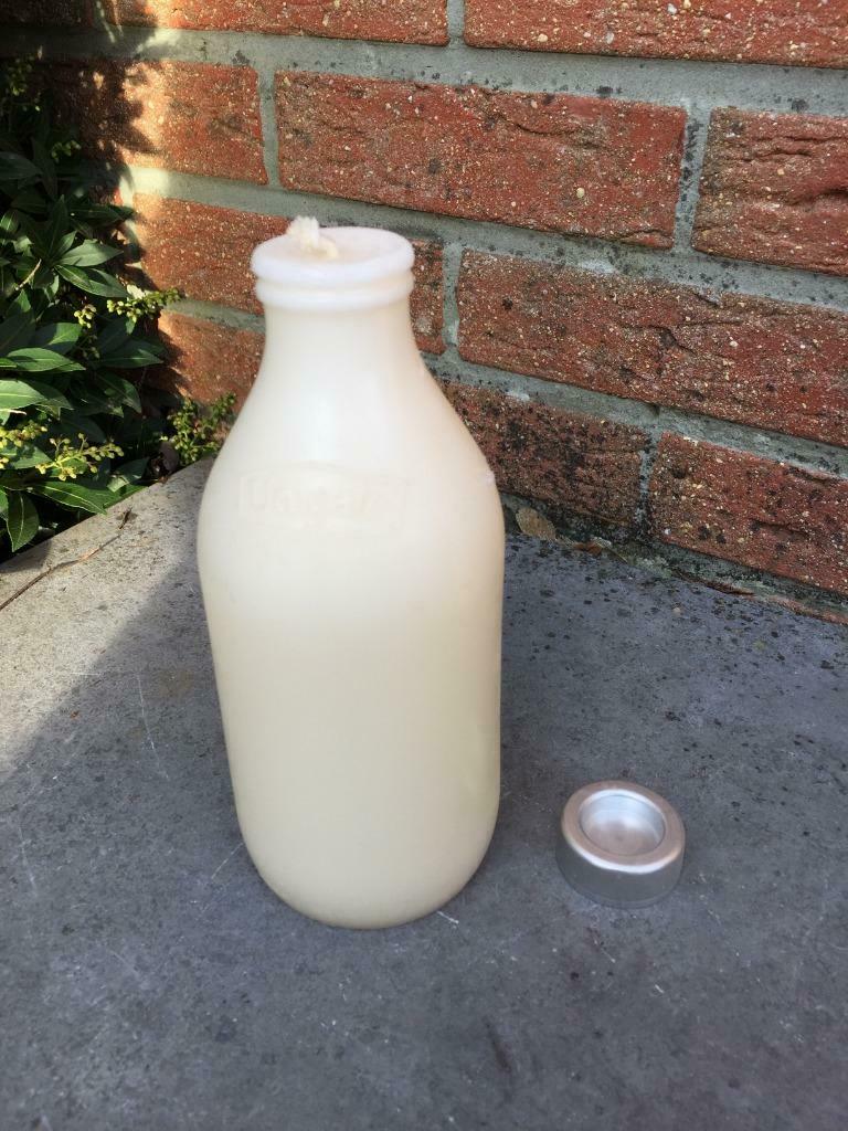 Bougie bouteille de lait, Antiquités & Art, Antiquités | Éclairage, Enlèvement ou Envoi