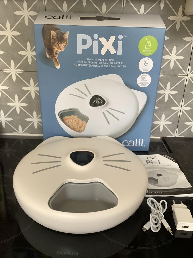 Nieuw Catit Pixi Smart verdeler droog-, natvoer poes, Enlèvement ou Envoi, Automatiquement, Comme neuf
