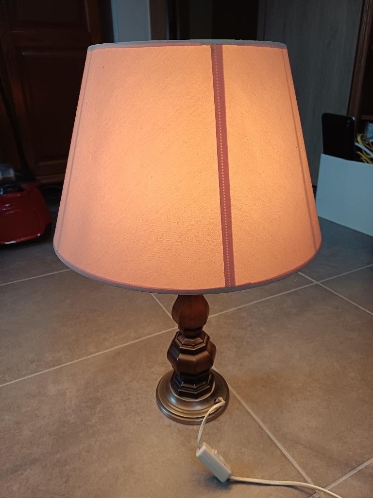 Lampe de table, Enlèvement, Utilisé, Bois