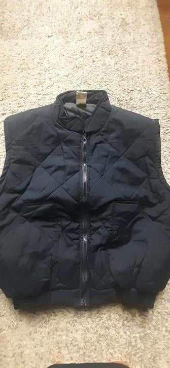 Mooie blauwe bodywarmer maat large, Ophalen, Zo goed als nieuw, Maat 42/44 (L), Blauw